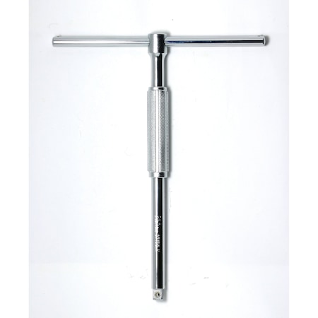 T Handle 3/8 Square 236 X 200mm Sliding Bar Free Turn Grip